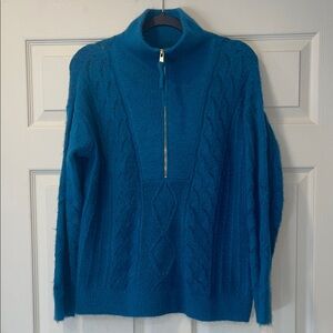 Talbots Teal Knit Sweater